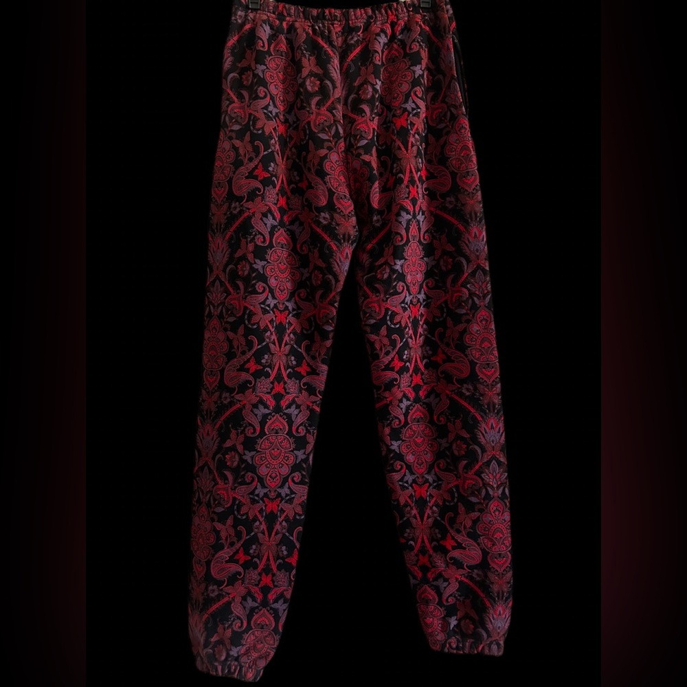 I.AM.GIA | Tatiana 2.0 Black Paisley Jogger Pant NWOT - Picture 8 of 9